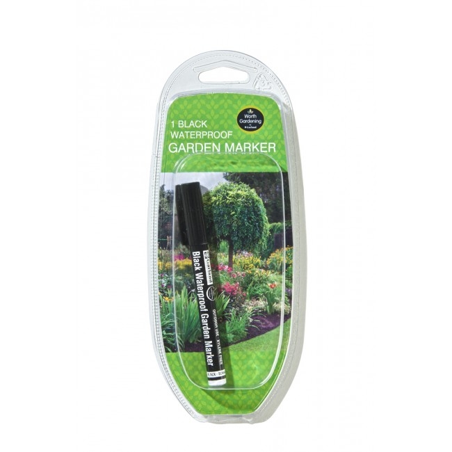 Garland Black Waterproof Garden Marker (1) Horticentre Your Family