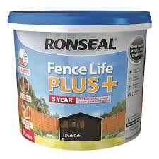 ronseal fence paint teal 9l